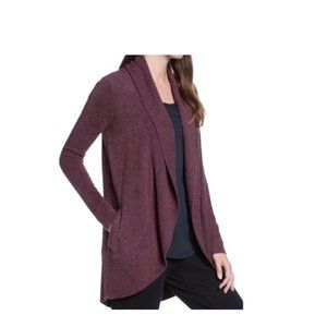Rock Bottom Price - Barefoot Dreams Circle Cardigan Burgundy 452 sz XS/S